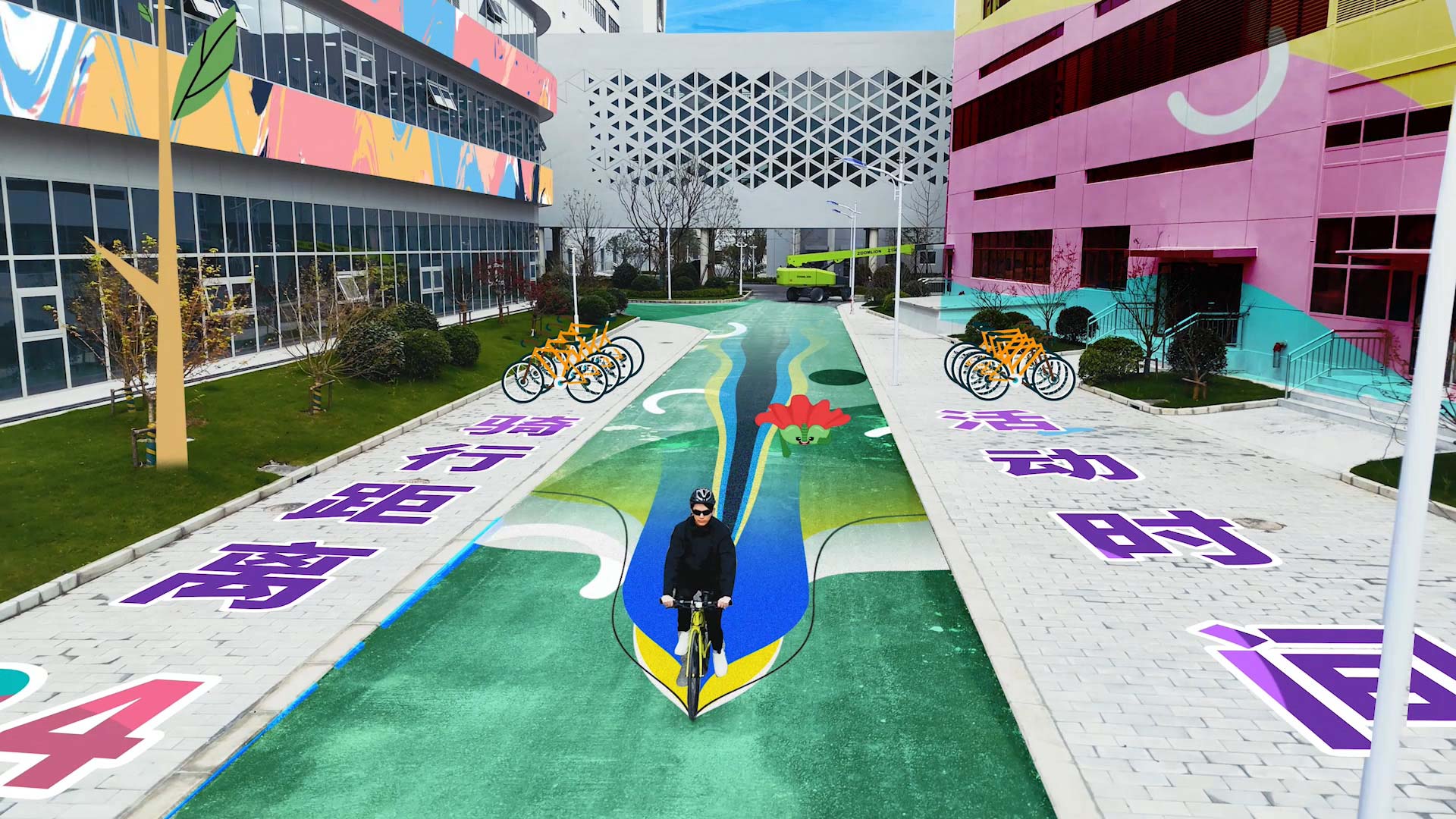 【健康骑行公益活动预热视频】